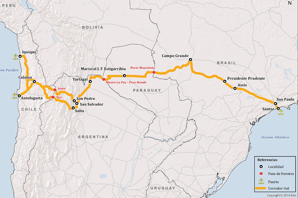 Como atravessar de carro as fronteiras de Brasil-Argentina-Chile?