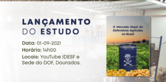 Convite ao lançamento em Dourados: O Mercado Ilegal de Defensivos Agrícolas no Brasil